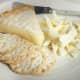 Soft Brie cheese and curds