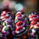 Beaded and dyes eggs, a Romanian Easter tradition.