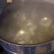 Now they are in. Begin timing as soon as your canner is boiling hard again. Process pints and quarts for 10 full minutes.
