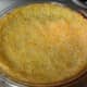 Rice crust just out of the oven.