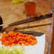 Add your favorite chopped vegetables.