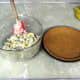 Mixture has all been carefully folded together, ready to go in the crust
