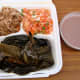 Hawaiian Plate with Laulau, Lomi Salmon, Kalua Pig & Poi from Asahi Grill
