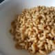 Put drained elbow macaroni in large bowl.
