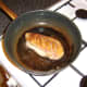 Pan-sear duck breast before roasting