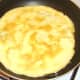Simple duck egg omelette