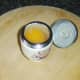 Duck egg added to coddler
