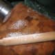 Ensure Your Rolling Pin and Board Are Well Floured To Preventing The Pastry Sticking.