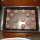 Italian meatballs ready for the broiler.