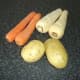 Root vegetables for mash