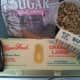 Some of the ingredients for sweet potato casserole