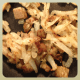 onions, potatoes, salt & pepper and sausage