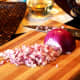 Dice your onion and place into a bowl.