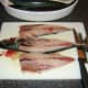 Loin fillet number two is taken from mackerel