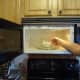 Heat the marshmallow cream for about 30 to 45 seconds.