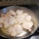 Check the chicken for doneness. Once the chicken is cooked you are ready for your vegetables.