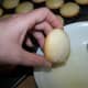 Making the easy, 3-ingredient lemon glaze.