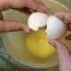 Step 1: Melt 1/2 cup butter in microwave for 30 seconds. Add 1 egg.