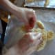 Use your hands to mold the treats like you would clay or Play-Doh.