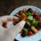 Crunchy crouton piece