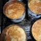 Golden brown English muffins