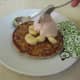 Add slice bananas and/or soy yoghurt for garnish.