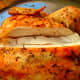 An inside view of our finished chicken.