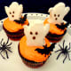Ghost cupcakes