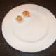 Deviled duck eggs are plated