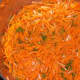 German carrot salad marinating