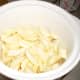 Place all peeled, sliced apples in Crock-Pot.