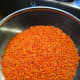 Pick over lentils and rinse well before adding.