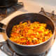 Bring water & flowers to a boil, take off heat, cover and let steep for 10 minutes.