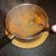 Mashing sweet potatoes