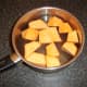 Sweet potato ready for boiling