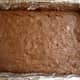 Baked brownies.