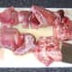 Rabbit chopped in to portions