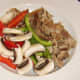 Rabbit, pork and vegetables for pie