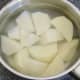 Potatoes ready to be boiled for making mash