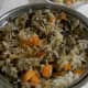 Special chicken and mushroom rice
