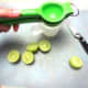 Juice limes with a squeezer