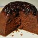 Section of Steamed Sour Cherry Chocolate Sponge Pudding. Image: &copy; Siu Ling Hui