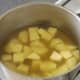 Chicken stock is added to tatties and neeps.