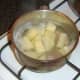 Parboiling tatties and neeps