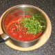 Preparing spicy tomato sauce