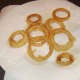 Draining onion rings