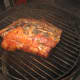 Smoke the loin on a smoker until internal temperature reaches 150-155 degrees.