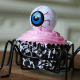 A creepy-crawly cupcake holder.