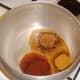 Curry spices added to vegetable oil