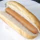 Hot dog on sub roll